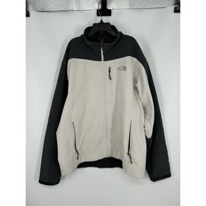 The North Face Apex Soft‎ Shell Softshell Fleece Lined Full Zip Jacket Men XL